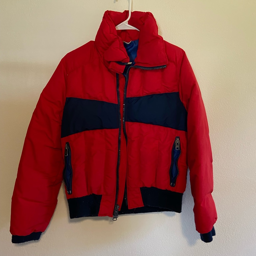Perfect condition CB winter jacket red blue